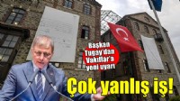 Başkan Tugay'dan Vakıflar'a yeni uyarı: Çok yanlış iş yapıyor!