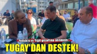 Başkan Tugay'dan Yetişkin ve Yiğit için destek ziyareti!