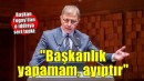 Başkan Tugay'dan o iddiaya sert tepki... 'Başkanlık yapamam, ayıptır'