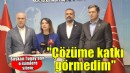 Başkan Tugay'dan o isimlere sitem... ''Çözüme katkı görmedim''