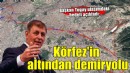 Başkan Tugay'dan ulaşım hedefi... Körfez'in altından demiryolu!