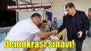 Başkan Tugay sandık başında konuştu: Türkiye, demokrasi sınavından kazanarak çıkacak