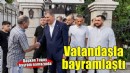 Başkan Tugay vatandaşlarla bayramlaştı
