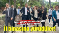 Başkan Tugay ve CHP'li meclis üyelerinden 'Mutlak Butlan' tepkisi!