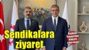 Başkan Tugay’dan Ankara’da sendikalara ziyaret
