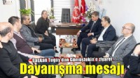Başkan Tugay’dan Gümüştekin’e ziyaret