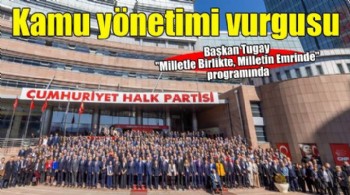 Başkan Tugay’dan sağlıklı kamu yönetimi vurgusu