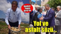 Başkan Tugay’dan yol ve asfalt sözü