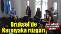 Başkan Ünsal, Brüksel’de Karşıyaka’nın dirençlilik vizyonunu anlattı