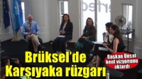 Başkan Ünsal, Brüksel’de Karşıyaka’nın dirençlilik vizyonunu anlattı