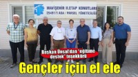 Başkan Ünsal’dan eğitime destek teşekkürü