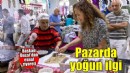 Başkan Ünsal’dan pazar yeri ziyareti