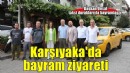 Başkan Ünsal’dan taksi duraklarına bayram ziyareti