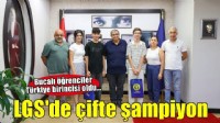 Başkan Vekili Benzer LGS şampiyonlarını ağırladı