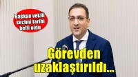 Başkan Yiğit görevden uzaklaştırıldı!