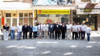 Başkan Yetişkin Basın Özgürlüğü Günü'nde gazetecilerle buluştu