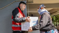 Başkan Yetişkin'le Efeler'de dayanışma rüzgarı