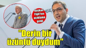 Başkan Yiğit'ten Rahmi Koç açıklaması... 'Üzüntülerimi iletiyorum'