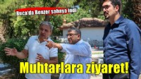 Başkan vekili Benzer zahaya indi... Muhtarlara ziyaret!