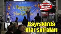 Bayraklı Belediyesi Ramazan sofralarını mahallelere taşıyor