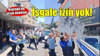 Bayraklı’da kamusal alan işgallerine ortak denetim