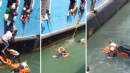 Bebeğini feribottan denize attı!