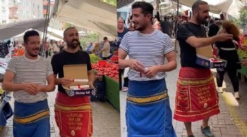 Bedava diploma pazarda! Pazarcılardan skandala nükteli gönderme