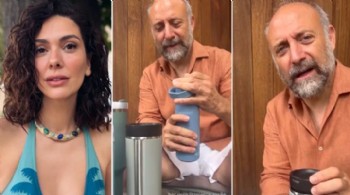 Bergüzar Korel, Halit Ergenç'in bilinmeyen alışkanlığını paylaştı