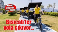 Bisicab’ler yola çıkıyor