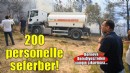 Bornova Belediyesi Gökdere’de 200 personelle seferber oldu
