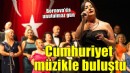 Bornova'da cumhuriyet, müzikle buluştu