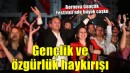 Bornova'da gençlik ve özgürlük haykırışı...