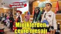 Bornova’da Mavi dönüşüm: Minikler su için sahneye çıktı