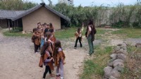 Bornova’da Minikler Taş Devri’ne yolculuk yaptı