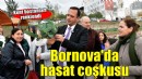 Bornova’da kent bostanlarında büyük hasat coşkusu