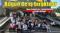 Buca Belediyesi'ndeki memurların eylemi sürüyor