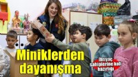 Buca'da minik yüreklerden büyük dayanışma