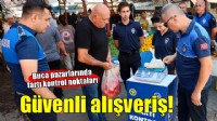 Buca pazarlarında güvenli alışveriş dönemi