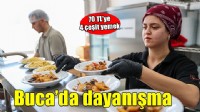 Buca’da 70 TL’ye dayanışma sofrası