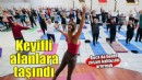 Buca’da spor keyfi kapalı alanlara taşındı