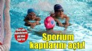 Buca’nın yıldızı Sporium yüzme kursları ile kapılarını açtı