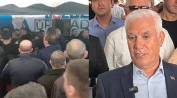 Bursa Büyükşehir Belediye Başkanı Bozbey'e saldırı girişimi!