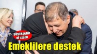 Büyükşehir'den emeklilere destek