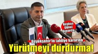 Büyükşehir'in tahliye kararına yürütmeyi durdurma!