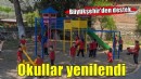 Büyükşehir, yeni dönem öncesi okulları yeniledi