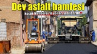 Büyükşehir’den Küçük Menderes’te asfalt hamlesi