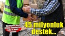 Büyükşehir’den bayram öncesi 45 milyon liralık destek