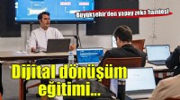 Büyükşehir’den yöneticilere yapay zeka ile dijital dönüşüm eğitimi