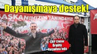 CHP Efeler İlçe Örgütü'nden adalet ve dayanışma çadırına çıkarma