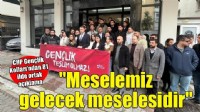 CHP Gençlik Kolları'ndan 81 ilde ortak açıklama... 'Meselemiz gelecek meselesidir'